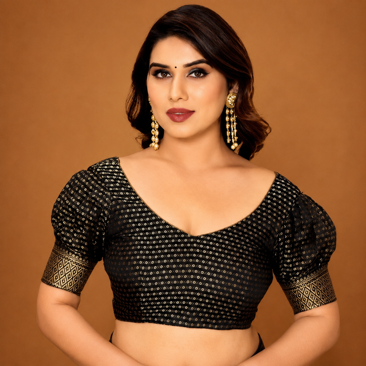 Royal Midnight Blue Designer Saree with Elegant Silver Border – Premium Ethnic Wear for Women